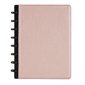 TUL Discbound Notebook, Elements Collection, size: junior, Rose Gold/Pebbled.